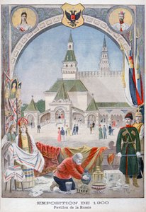 Az orosz pavilon az 1900-as egyetemes kiállításon, Párizs, 1900