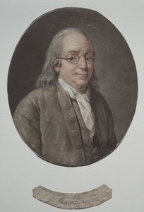 Benjamin Franklin alkotó: Pierre Michel Alix