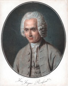 Jean-Jacques Rousseau 1712-78, francia politikai filozófus