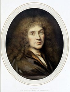 Molière by Mignard - Chantilly Múzeum alkotó: Pierre Mignard