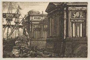Port Scene, kb. 1760.