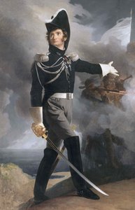 Louis Duverger tábornok, de La Rochejaquelein márki 1777-1815, kb. 1819. alkotó: Pierre Narcisse Guérin Baron