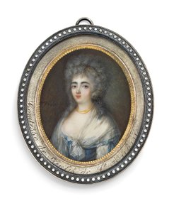 Stéphanie Félicité Ducrest de Saint-Aubin, Genlis grófnője alkotó: Pierre Noel Violet