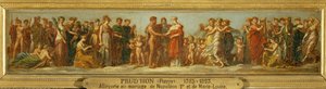 Noces de Hebe et Hercule, I. Napóleon és Marie Louise házasságával kapcsolatos allegória ... alkotó: Pierre Paul (attr. to) Prud