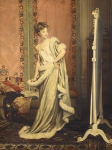 A tükör előtt, 1873.