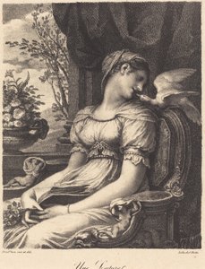 Egy olvasás (Egy olvasás) alkotó: Pierre Paul Prud