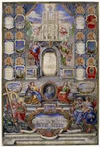 A párizsi templom allegóriája a Nantes-i Edit visszavonása alkalmából 1685.10.18-án Jouvency atyja 1685 decemberében a clermonti főiskolán prédikációt tartott a párizsi archéveque medáljában, Harlay de Chanvallonban, aki bátorította.