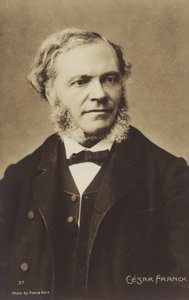 Cesar Franck belga születésű zeneszerző, zongoraművész, orgonista és zenetanár, aki felnőtt korában Párizsban dolgozott (1822-1890)