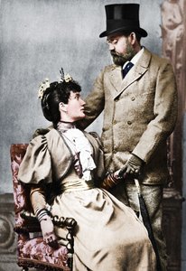 Emile Zola és Jeanne Rozerat, 1890, 1939 alkotó: Pierre Petit