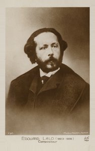 Edouard Lalo portréja alkotó: Pierre Petit