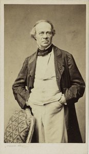 Jacques Fromental Halévy zeneszerző portréja 1799-1862, 1860 körül.