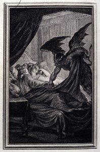 Hans Carvel gyűrűje – Jean La Fontaine „Mesék és novellák” című részében. 1776. Illusztráció: P. P. Choffard.
