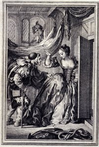 Az Aniardok kalendáriuma – Jean La Fontaine „” Mesék és novellák versben” című részében. 1776. Illusztráció: P. P. Choffard. alkotó: Pierre Philippe Choffard