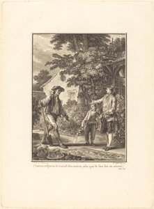 Mindenki tiszteli mások munkáját, hogy a mell biztonságban legyen alkotó: Pierre Philippe Choffard after Jean Michel Moreau