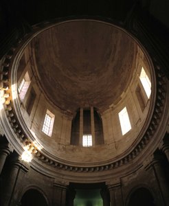 Barokk építészet: A Régi Charite kápolna (1679-1707), Marseille-i kolostor, Pierre Puget (1622-1694) építész. Belső nézet. Marseille, Bouches du Rhone (Bouches-du-Rhone) (13). alkotó: Pierre Puget