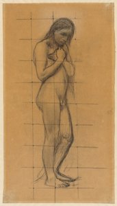 Egy álló férfi akt alkotó: Pierre Puvis de Chavannes