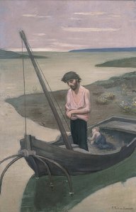 Szegény halász. 1887-92 körül alkotó: Pierre Puvis de Chavannes