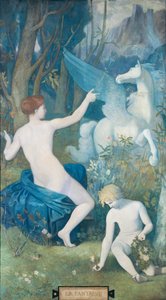 Fantasy Puvis de Chavannes, Pierre Cecil (1824-1898) alkotó: Pierre Puvis de Chavannes