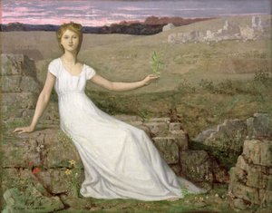 Remény, 1872 (lásd: 83731) alkotó: Pierre Puvis de Chavannes