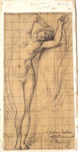 Studie für die Figur von "La Saône"