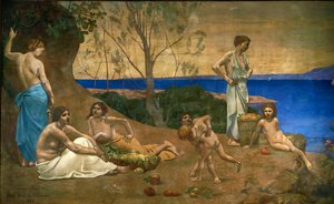 Édes ország alkotó: Pierre Puvis de Chavannes