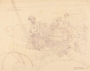 Szegény halász alkotó: Pierre Puvis de Chavannes