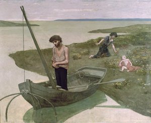 Szegény halász alkotó: Pierre Puvis de Chavannes