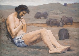 A tékozló fiú c. 1879 (olaj, vászon) alkotó: Pierre Puvis de Chavannes