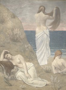 Fiatal lányok a tengerparton, 1887