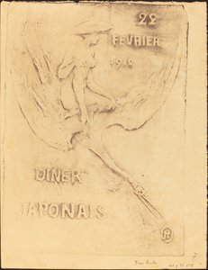 Woman and Swan, 1912. február 22., Diner Japanese (Woman and Bird, 1912. február 22., J