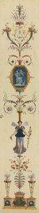 Dísztábla, 1790-es évek.