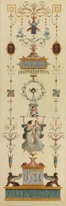 Dísztábla, 1790-es évek.