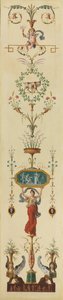 Dísztábla, 1790-es évek.