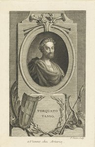 Torquato Tasso portréja 1544-1595, kb. 1770. alkotó: Pierre Savart