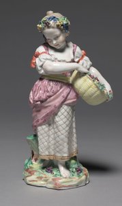 Rugó, gyártó: Bristol Porcelain Factory, 1775 körül (kemény paszta porcelán) alkotó: Pierre Stephan