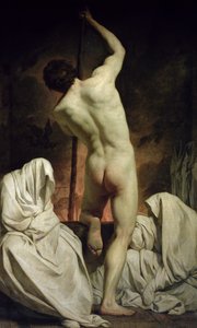 Charon Passing the Shades (olaj, vászon)