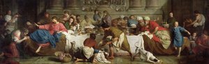 Vacsora a Simon-házban, 1737