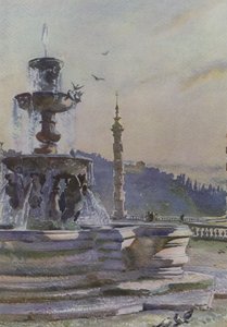 Frascati, V. Pál szökőkútja, Villa Mondragone