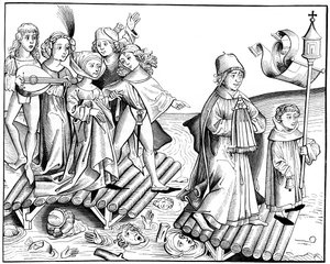 A viaticum átvonulása, 1493 1849. alkotó: Pierre Wolgmuth