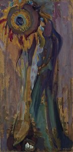 Haldokló napraforgó I, 1908. alkotó: Piet Mondrian