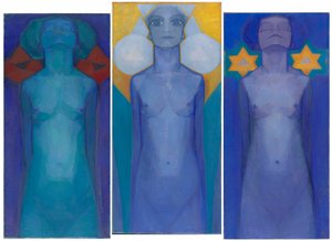 Evolúció, 1911. alkotó: Piet Mondrian