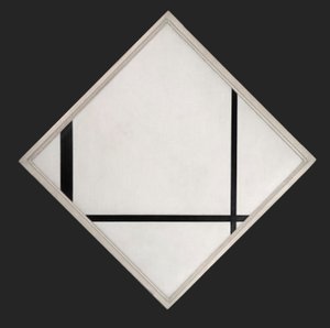 Fox Trot A alkotó: Piet Mondrian