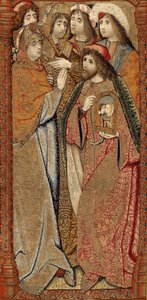 Az Istenszülő diadala vagy az arany verebek, 1500-2002 körül (szőttes)