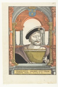 I. Ferenc francia király (1494-1547), Bretagne hercegének és Provence grófjának portréja