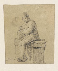 ülő paraszt alkotó: Pieter Bartholomeusz. Barbiers
