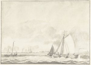 tengeri tájkép alkotó: Pieter Blaauw