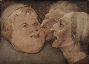 A karnevál és a nagyböjt közötti viszály alkotó: Pieter Bruegel d.Æ.