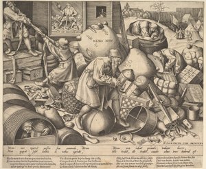 Everyman, 1558 körül alkotó: Pieter Bruegel the Elder