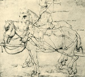 Lovas és két ló, 1559-1563, 1943. alkotó: Pieter Bruegel the Elder