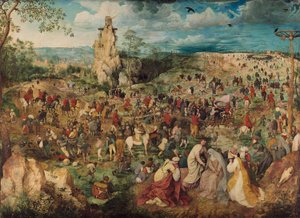 Német: Kreuztragung Christi A Golgotai körmenet